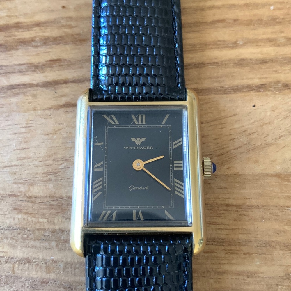 Wittnauer Geneve Tank watch